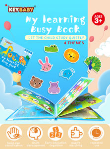 Libro <span class=keywords><strong>per</strong></span> <span class=keywords><strong>bambini</strong></span> occupato <span class=keywords><strong>per</strong></span> l'educazione prescolare libro tranquillo <span class=keywords><strong>per</strong></span> <span class=keywords><strong>3</strong></span> <span class=keywords><strong>anni</strong></span> <span class=keywords><strong>bambini</strong></span> si sentono e toccano il libro occupato a bordo - Product Image 6