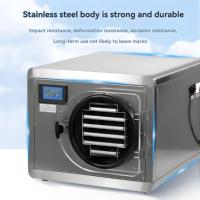 Machine de lyophilisation sous vide en acier inoxydable, déshydratation à basse température, pour légumes et fruits, machine de lyophilisation portable pour la maison