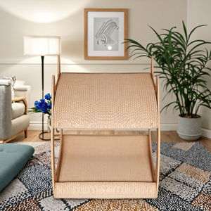 골판지 고양이 가구 휴식과 발 날카롭기를위한 대화 형 애완 동물 고양이 소파 - Product Image 6