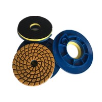 Disque de polissage abrasif 125mm 150mm 100mm pour marbre et granit