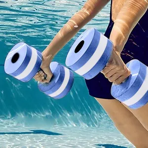 Innstar schiuma acqua galleggiante manubrio piscina pesi manubrio automatico galleggiante manubrio bilanciere nuoto Fitness Dumbell