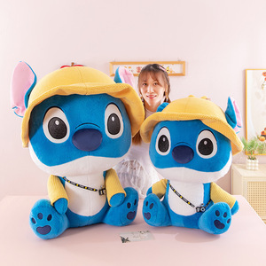 Xinhui - Peluche Jumbo <span class=keywords><strong>Stich</strong></span> con Cámara y Sombrero, Relleno <span class=keywords><strong>de</strong></span> Algodón PP, Muñeco <span class=keywords><strong>de</strong></span> Peluche Suave Bordado - Product Image 3