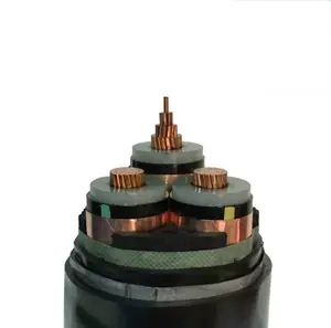 33kv High Voltage PVC/XLPE/PE Insulated PVC Sheatd Aluminum Copper Under Armoured Power Cable