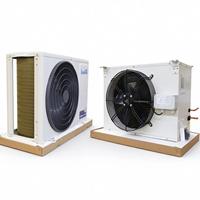 Unité de Condensation Hermétique à Compresseur Rotatif Kudoo EVI à Inverter DC, Conception Intégrée, Maintien au Frais à -10°C, R410A, 5.8kW, pour Réfrigérateur