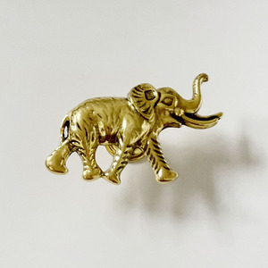 Antique Bronze Little Elephant Single Hole <strong>Drawer</strong> <strong>Knob</strong> Zinc Alloy Furniture Accessories Cabinet Bedside Table Decorative Handle - Product Image 3