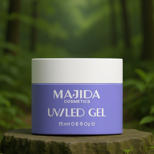 Majida Cosmetics UV Led Gel Nude 15ml Professional Hema Free - Product Image 1