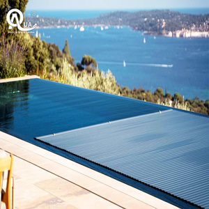 Cubierta de Piscina Eléctrica de Policarbonato Water Crown, Cubierta de Seguridad Retráctil Automática de Policarbonato para Piscina, Tamaño Personalizado - Product Image 6