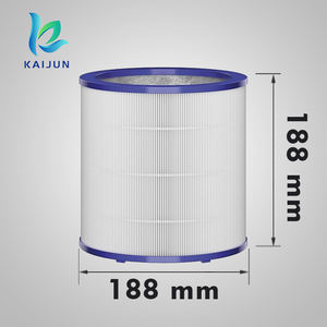 Filtre de <span class=keywords><strong>purificateur</strong></span> <span class=keywords><strong>d</strong></span>'<span class=keywords><strong>air</strong></span> domestique, cylindre de <span class=keywords><strong>ventilateur</strong></span> sans lame, élément filtrant composite pour <span class=keywords><strong>Dyson</strong></span> AM11 TP00 TP02 TO03 - Product Image 4