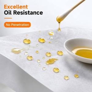 40gsm 45gsm 50gsm Greaseproof <b>Paper</b> Sheet FDA Certified Oil Resistant Deli Wrapper <b>Paper</b> for Food Packaging - Product Image 3