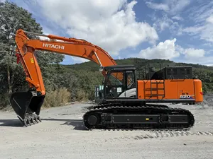 รถขุดตีนตะขาบอเนกประสงค์ฮิตาชิ ZX520 พร้อมอุปกรณ์ขุดเจาะสำหรับงานหนัก - Product Image 5