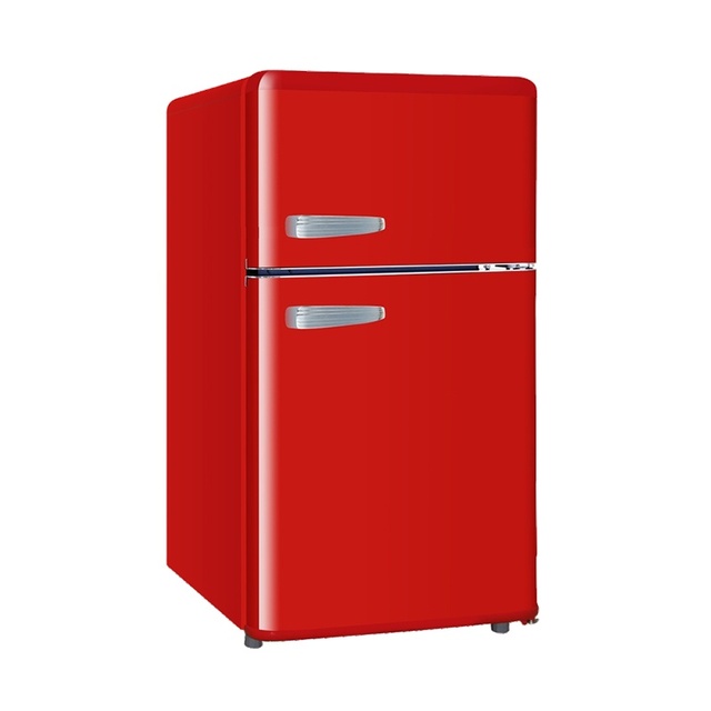 Smeta 88L Red 4 Star Frigidaire Fridge Kitchen Refrigerator Upright