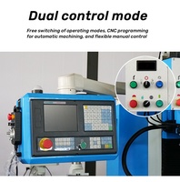 Machine de perçage et de fraisage CNC multifonctionnelle, moteur à fréquence variable sur axe Z avec frein