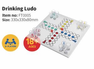 Copa de Vino Ludo Grande de Alta Calidad con Juego de Beber Ajedrez Volador, Juego de Beber Ajedrez Volador con Una Copa para Entretenimiento - Product Image 2