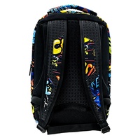Sac à dos de voyage multifonctionnel pour ordinateur portable, sac à dos de jeu graffiti, sac à dos étudiant avec dos en maille respirante, compatible avec votre PC 16 pouces