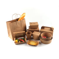 Emballage en papier Kraft avec Logo personnalisé pour gâteau, 10 pièces, bon marché