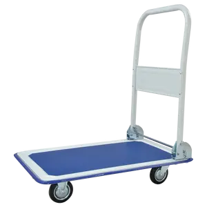 Carretilla de Plataforma de Acero Amory con Capacidad de Carga de 150 kg, Carretilla de Mano Plegable de Cuatro Ruedas, Carretilla de Mano Portátil para Herramientas OEM TB150D-DX - Product Image 5