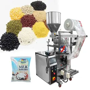 Factory supplier Vertical Auto salt rice sugar peanut 4 side Seal Packaging Machine for seeds