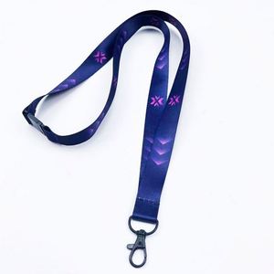 Wholesales Custom Design Dye <b>Polyester</b> Safety Sublimation Printing Logo Neck Key Chain Nylon <b>Lanyard</b> Card Holder With Hook Lanya - Product Image 4