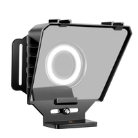 Promotion T16 Téléprompteur pour téléphone portable, grand écran, appareil photo reflex numérique, portable, pour diffusion en direct, tablette, et sous-titres