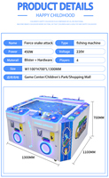 Machine de loterie électrique pour jeux d'arcade pour enfants, aire de jeux intérieure, prise en charge de l'anglais, 4 joueurs, divertissement