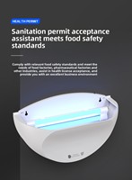 Lampe anti-moustiques au design moderne, UV LED V213, plaque collante attractrice, piège à moustiques