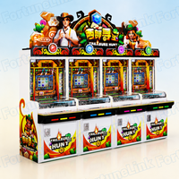 Machine à poussoir de pièces électronique pour centres de divertissement familial (FEC) avec fonction de jeu répétitif, utilisant des composants de borne d'arcade et des fournitures d'arcade, fournie directement par l'usine.