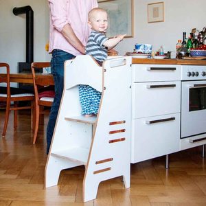 Muebles De Aula Montessori Baby Tower Tower cucina per bambini in legno torre di apprendimento - Product Image 5