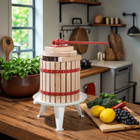 XH Model 001 Spirale Kern Multifunctionele Houten Fruitpersmachine voor Fruitverwerkingsbedrijven - Eenvoudig te bedienen, commercieel gebruik