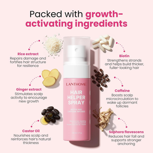 Spray <span class=keywords><strong>per</strong></span> la Crescita dei <span class=keywords><strong>Capelli</strong></span> con Marchio Privato, Olio e Siero con Biotina e Olio di Ricino, 6 in 1 Prodotti Biologici <span class=keywords><strong>per</strong></span> la Cura e la <span class=keywords><strong>Protezione</strong></span> dei <span class=keywords><strong>Capelli</strong></span> - Product Image 5