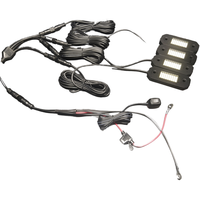 Kit d'éclairage Offre Spéciale Auto Pod 12V 1/4/6/8/12 lumières de roche LED blanches pour la conduite de voiture et la décoration pour la rénovation