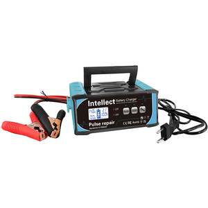 Chargeur de batterie intelligent pour voiture et moto 12V 25A, chargeur de batterie <span class=keywords><strong>automobile</strong></span> 24V13A, réparation par impulsions à 7 étages - Product Image 2