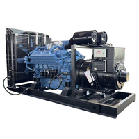 Générateur diesel Mitsubishi 950 KVA avec moteur S12H-PTA, triphasé, démarrage automatique, groupe électrogène parallèle pour alimentation de secours industrielle