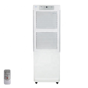 Ventilador <span class=keywords><strong>Enfriador</strong></span> <span class=keywords><strong>de</strong></span> Aire Evaporativo con Control Remoto, Logotipo y Caja Personalizados OEM/ODM, con Tanque <span class=keywords><strong>de</strong></span> <span class=keywords><strong>Agua</strong></span> Grande <span class=keywords><strong>de</strong></span> 45L y <span class=keywords><strong>Base</strong></span> Elevada - Product Image 2