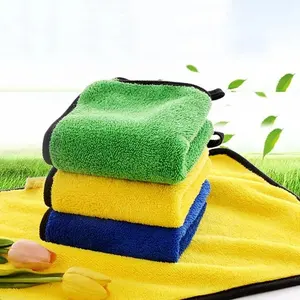 도매 싼 주문 빠른 건조한 최고 흡수성 Microfiber 청소 부엌 접시 피복 차 수건