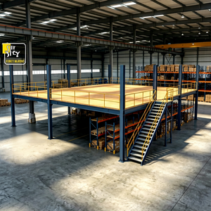 Plateforme de stockage en acier à haute capacité de charge pour entrepôt - Product Image 1