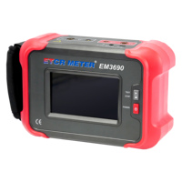 ETCR EM3690 Testeur de résistance de boucle de contrat portable 0.0uΩ-10.000mΩ 50A 100A Haute précision pour l'entretien électrique