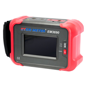 Etcr em3690 xách tay Hợp Đồng vòng lặp kháng thử nghiệm 0.0uΩ-10.000mΩ 50A 100A độ chính xác cao để bảo trì điện - Product Image 3