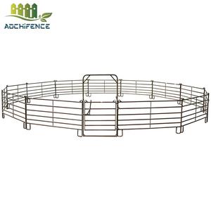 ปากกากลมเคลือบผงสำหรับใช้ในฟาร์มปศุสัตว์แผ่นรั้วโลหะสำหรับทำฟาร์ม - Product Image 4