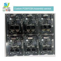 Placa de Circuito Impreso FR4 de Alta TG, TG170 TG180, Personalizada, con Recubrimiento de Oro por Inmersión ENIG HASL, para Electrónica Automotriz y Control Industrial