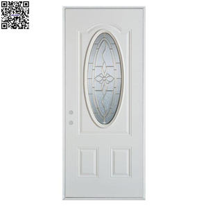 Grilles 9-Lite à bas prix entre les inserts en verre haut-porte en verre <span class=keywords><strong>d</strong></span>'entrée avant en acier - Product Image 6