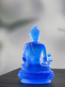 <span class=keywords><strong>พระ</strong></span>พุทธ<span class=keywords><strong>ร</strong></span>ูปพระคุริมสุข <span class=keywords><strong>พระ</strong></span>ไบสัจยากูรุ สีสันสดใส งานหล่อแก้วเคลือบเงา โป<span class=keywords><strong>ร</strong></span>่งแสง <span class=keywords><strong>ร</strong></span>ูปทรงตามสั่ง ของตกแต่งบ้าน - Product Image 5