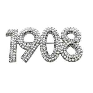 Bros Wanita Mewah Berlapis Emas Gaya Korea Terinspirasi Desainer dengan Liontin & Gantungan - Product Image 3