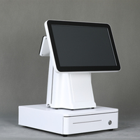 Système de point de vente tout-en-un 1905A Pos Offline Machine, blanc, Windows, LED, 8 chiffres, 15 pouces