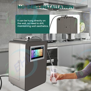 Japanese Platinum Coated High-End Alkaline <strong>Water</strong> Machine 7-Inch Colorful Touch Screen Stage <strong>Water</strong> Separator PH2.5~11.2 - Product Image 5