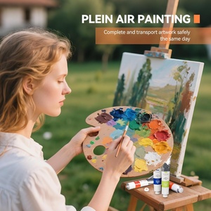 Peinture à l'huile pour artistes NOVISON Premium Art Professional non toxique, 24 couleurs, 12 ml, tube en aluminium, pour enfants et adultes, fournitures de peinture - Product Image 2