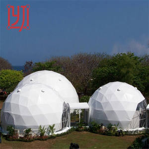 Domo Geodésico de Lujo para Glamping, de PVC, para Hoteles y Resorts, de 7m, 9m y 10m, Casa Domo Prefabricada Tipo Iglú para Eventos - Product Image 3