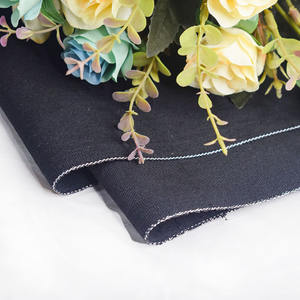 थोक 290gism लोचदार कपास पॉलिएस्टर टेन्डेक्स डेनिम खिंचाव बुना हुआ जींस कपड़े कच्चे खिंचाव डेनिम कपड़े - Product Image 4