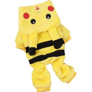 Vente chaude, design créatif, vêtements d'hiver chauds pour chat et chien, tenue de transformation <span class=keywords><strong>Pikachu</strong></span>, vêtements pour chien pour l'automne et l'hiver - Product Image 2
