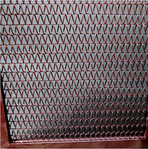EX361 Stainless Steel Transparent Metal Mesh Facades Interior Metal <b>Wall</b> Coverings - Product Image 4