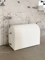 Usine vente salon meubles maison tabouret et pouf velours Simple salon Portable résistant pied tabouret tissu Relax pouf